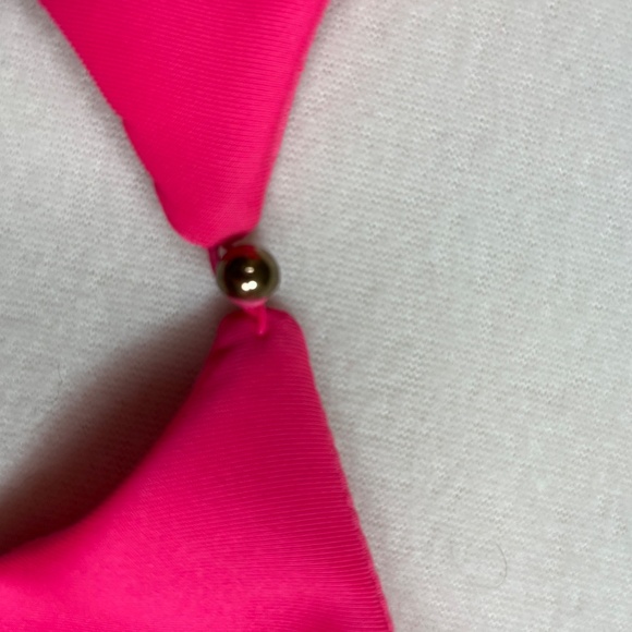 SASSY HOT PINK Cut-Out Romper - Picture 2 of 8